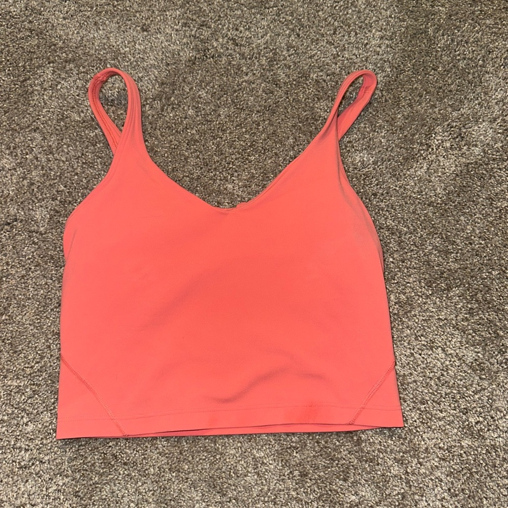 lululemon athletica Coral Pink Camisole Tank